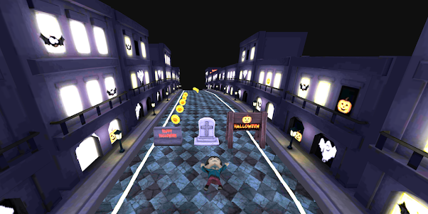 Scary Halloween Runner Games 1.1 screenshot 2