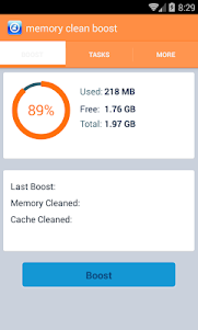 memory clean boost 3.0 screenshot 2