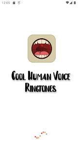 Cool Human Voice Ringtones 2.1 screenshot 1