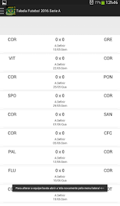 Table Brasileirão 2016 8.2 screenshot 10