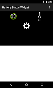 widget for battery status 1.0 screenshot 4