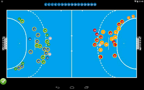 Handball statistics 1.2.2 screenshot 3