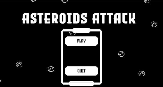 Asteroids Attack 1.0 screenshot 1