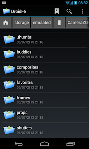 File Manager DroidFS 1.0 screenshot 1