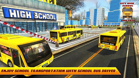 City High School Bus 2018: Dri 1.12 screenshot 10