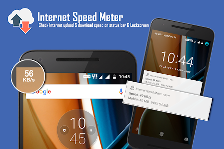 Internet speed meter 1.0 screenshot 1