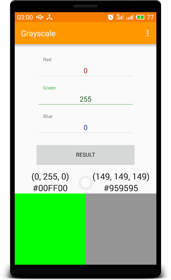 By name cream Entertain RGB Grayscale Calculator 1.0.1 APK Download - Android Tools Apps