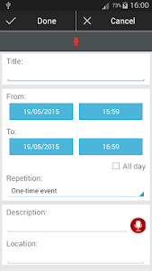 Calendar TalkingCal 1.2.4 screenshot 8