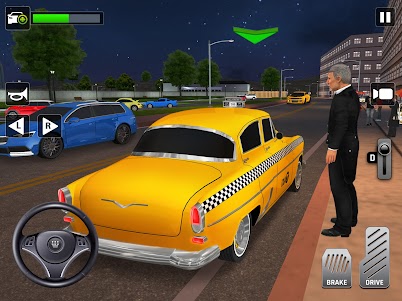 City Taxi Driving 3D Simulator 1.8 screenshot 10