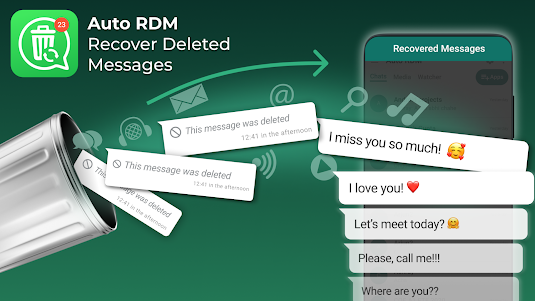 RDM: Recover Deleted Messages 2.0.0 screenshot 1