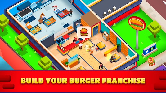 Idle Burger Empire Tycoon—Game 1.1.6 screenshot 1