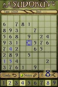 Sudoku 2.09 screenshot 1