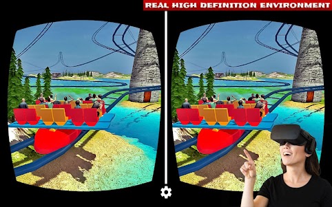 VR 360 Island Roller Coaster 1.0 screenshot 4