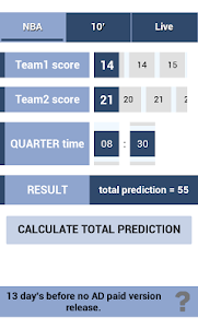Basketball total predict 2.6 screenshot 1