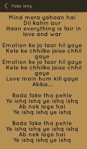 Hit Nargis Fakhri Songs Lyrics 1.0 screenshot 11