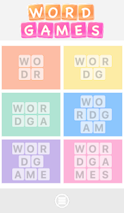Word Games Puzzles in English 2.9 screenshot 1
