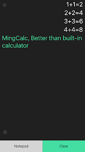 MingCalc Calculator - history  7.2 screenshot 2
