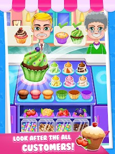 Cupcake Baking Girl Chef Games 0.8 screenshot 6