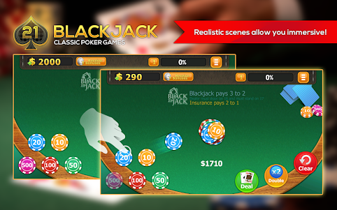 Black Jack Free Game - 21 1.1.2 screenshot 6