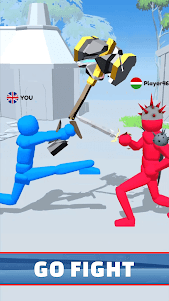 Fight Pose - Stickman Clash 1.3 screenshot 2