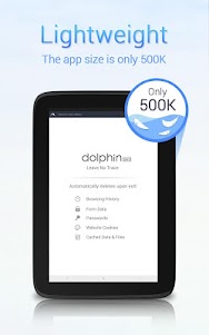 Dolphin Zero Incognito Browser 1.4.1 screenshot 9