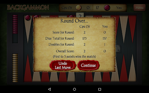 Backgammon Pro 4.03 screenshot 15