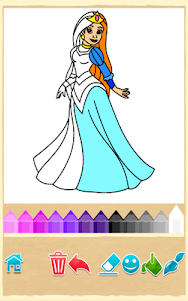 Princess Coloring Game 16.8.4 screenshot 2
