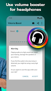 Volume Booster for Android 13.3.2 screenshot 6