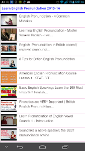 Learn English Pronunciation 1.0 screenshot 1