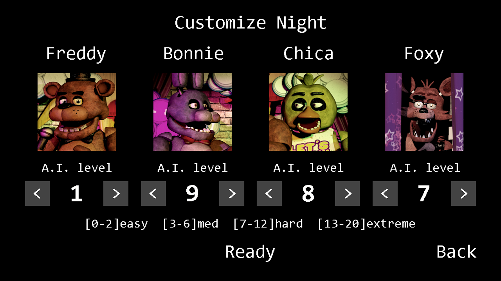 Ultimate Custom Night 1.0.6 APK Download - Android  cats.info_outline_i_button_div Apps