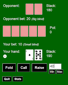 Heads Up AI Poker 2.6.1 screenshot 1