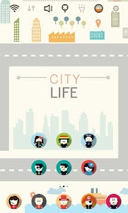 City Life launcher theme 1.0 screenshot 3