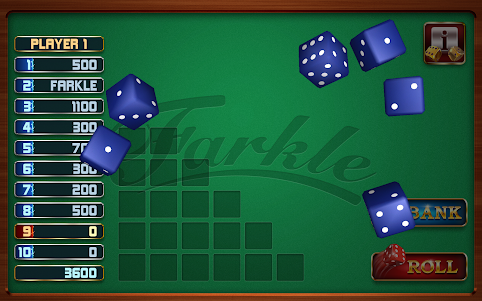 Farkle Dice Game 4.0 screenshot 1