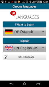Learn German - 50 languages 13.8 screenshot 2