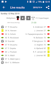 Live Scores for Superliga 2022 3.3.5 screenshot 4