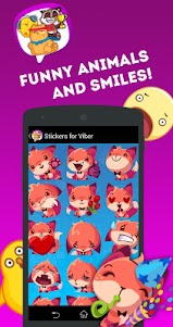 Stickers and Smiles for Viber 1.0 screenshot 2