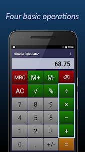 Simple Calculator 1.14 screenshot 2