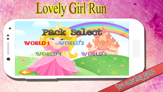 Lovely , Cut Girl Run 1.0 screenshot 2