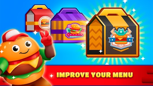 Idle Burger Empire Tycoon—Game 1.1.6 screenshot 2