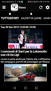 Passion for Bianconeri - News 1.0.5.0 screenshot 1