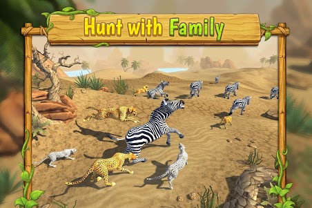 Cheetah Family Animal Sim 12 screenshot 2