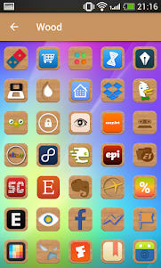 Modern wood - icon pack 1.0.0 screenshot 14