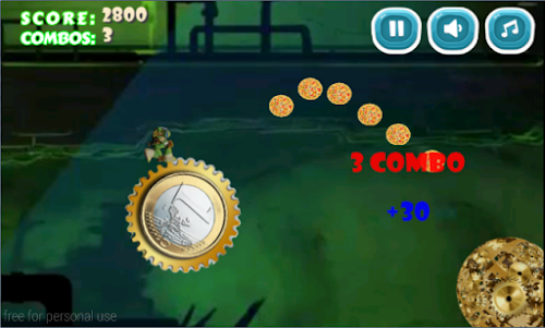 Jumping Mutant Ninja 1.0 screenshot 1