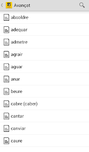 Advanced Catalan Dictionary 4.3.103 screenshot 5