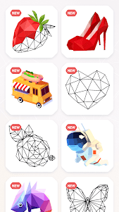 inPoly: Poly Art Puzzle 1.0.24 screenshot 2