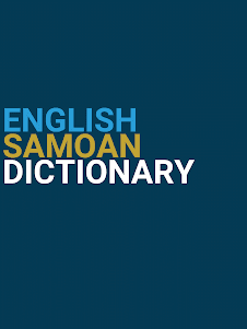 English : Samoan Dictionary 3.0.2 screenshot 9