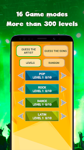 Guess the song music quiz game Guess the song 0.9 screenshot 1