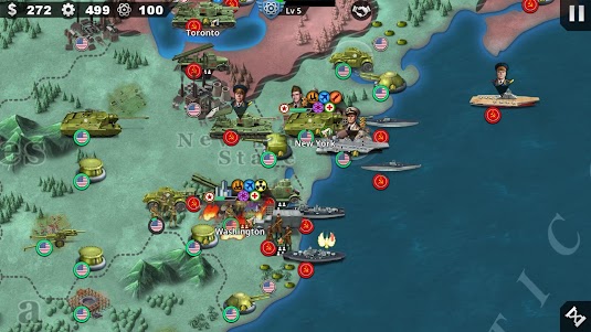 World Conqueror 4-WW2 Strategy 1.9.2 screenshot 14