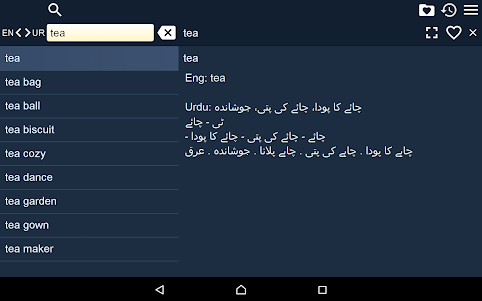 English Urdu Dictionary 2.113 screenshot 7