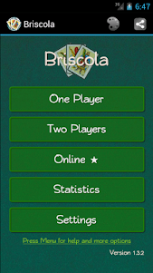 Briscola Online HD - La Brisca 1.8.6 screenshot 1